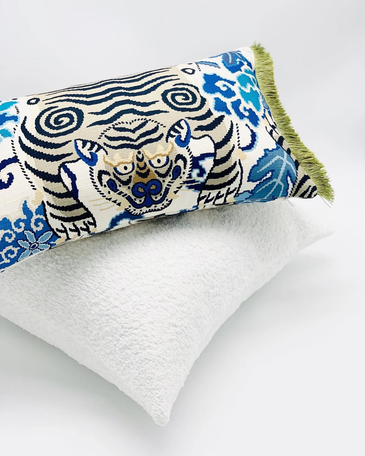 Tibetan tiger pillow cover lumbar CONCELLI DECOR