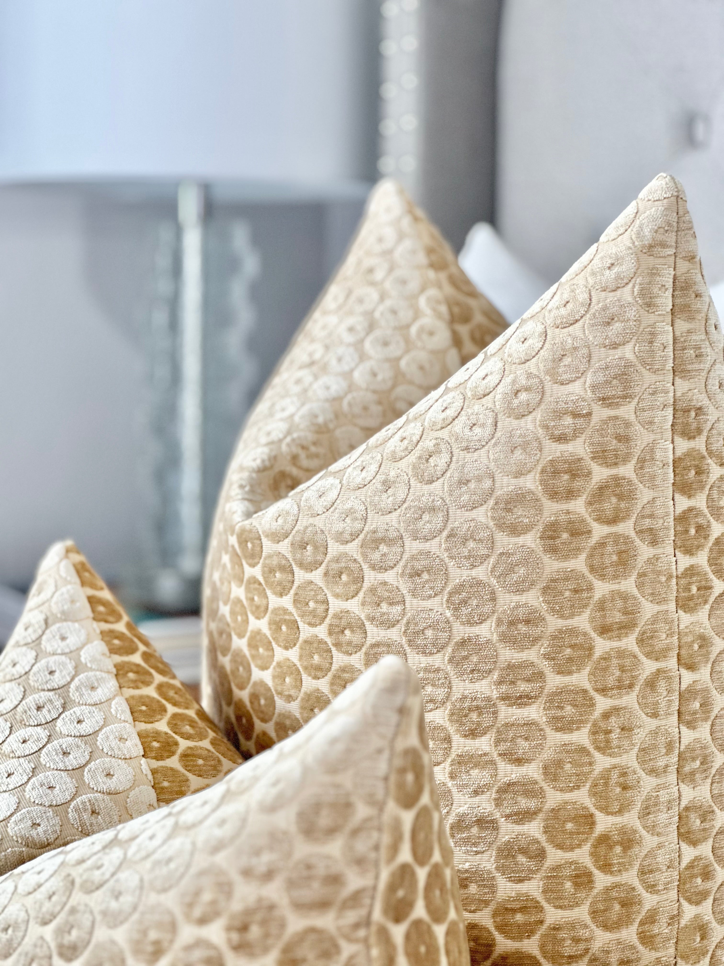 high-end designer pillows