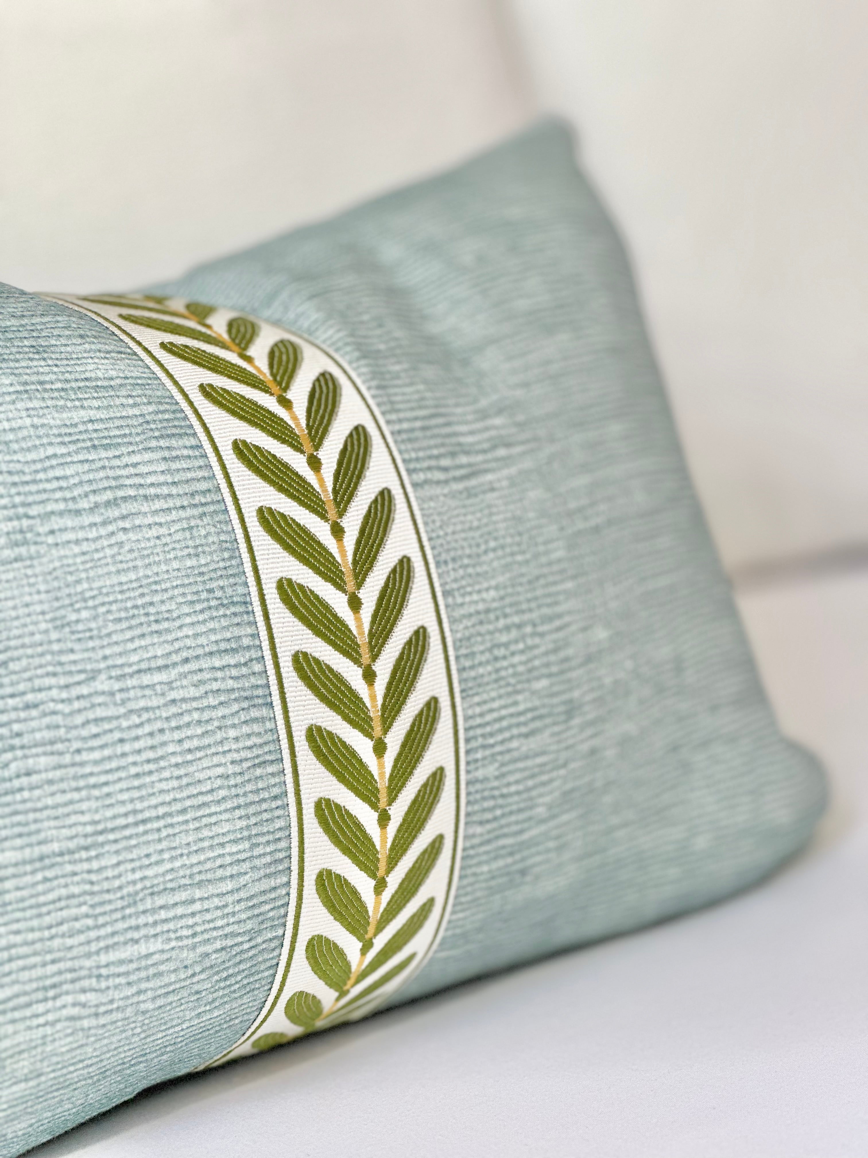 Seaglass pillow cover Sealeaf