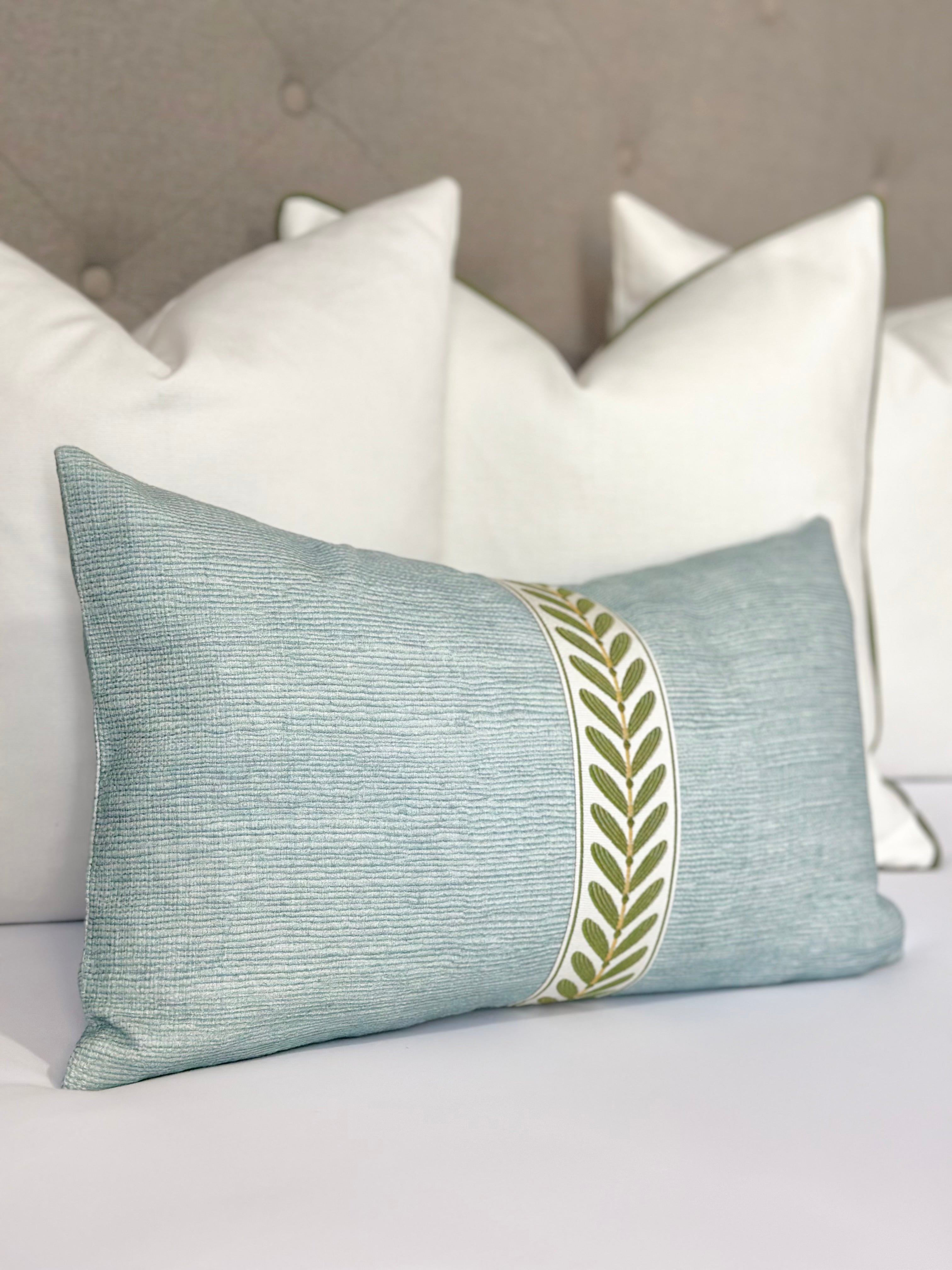 Seaglass pillow cover Sealeaf