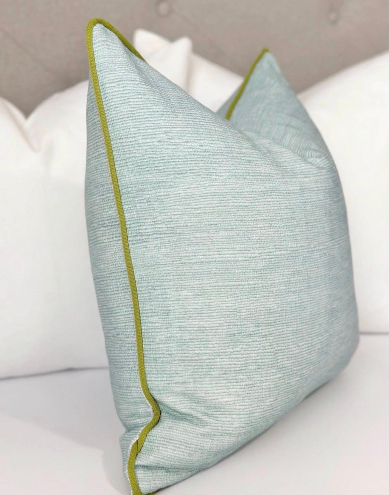 Seaglass throw pillow cover Serenity